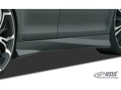 Накладки на пороги Turbo от RDX Racedesign на Audi A3 8P 2 / 3D