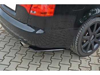 Накладка на задний бампер от Maxton Design для Audi A4 B7
