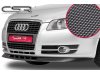 Накладка на передний бампер Carbon Look от CSR на Audi A4 B7