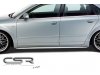Накладки на пороги от CSR Automotive на Audi A4 B7