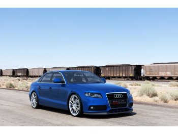 Накладка на передний бампер от Maxton Design для Audi A4 B8
