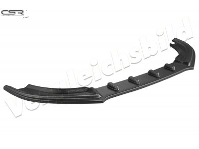 Накладка сплиттер на передний бампер от CSR для Audi A4 B8 рестайл
