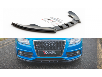 Накладка на передний бампер от Maxton Design для Audi S4 B8 / A4 B8 S-Line