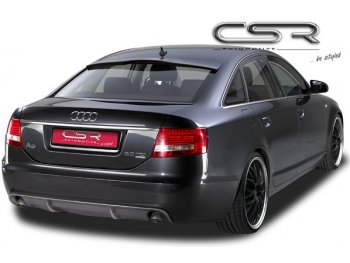 Накладка на задний бампер от CSR Automotive Var2 на Audi A6 C6