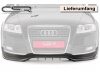 Накладка на передний бампер от CSR Automotive Var2 на Audi A6 C6 рестайл