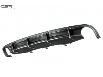 Накладка диффузор на задний бампер от CSR Automotive на Audi RS6 C6