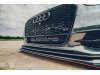 Накладки сплиттеры на передний бампер от Maxton Design Var2 для Audi A6 C7 S-Line