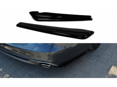 Боковые элероны на задний бампер от Maxton Design для Audi A6 C7 Avant S-Line