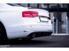 Сплиттеры заднего бампера боковые Maxton Design для Audi A8 D4