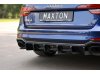 Диффузор заднего бампера Maxton Design для Audi RS4 B9 Avant