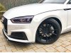 Сплиттер переднего бампера Maxton Design для Audi S5 / A5 B9 S-Line