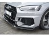 Сплиттер переднего бампера Maxton Design для Audi RS5 B9