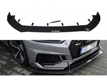 Сплиттер переднего бампера Maxton Design для Audi RS5 B9