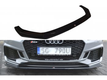 Сплиттер переднего бампера Maxton Design для Audi RS5 B9