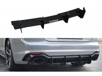 Диффузор заднего бампера Maxton Design для Audi RS5 B9