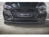 Сплиттер переднего бампера Maxton Design для Audi RS5 B9 рестайл