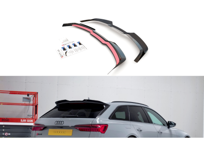 Сплиттер крышки багажника Maxton Design для Audi RS6 C8