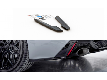 Сплиттеры заднего бампера боковые Maxton Design для Audi RS6 C8