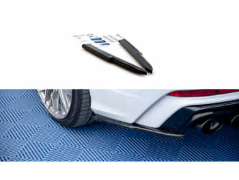 Сплиттеры заднего бампера боковые Maxton Design для Audi A6 C8 S-Line