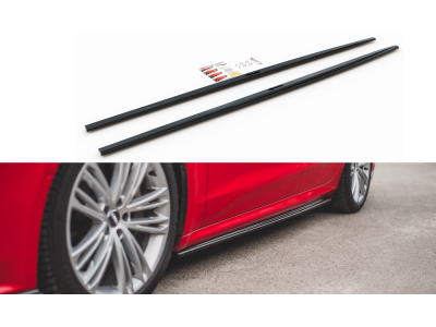 Сплиттеры порогов Maxton Design для Audi A7 C8 S-Line
