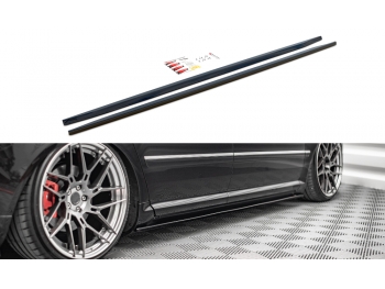 Сплиттеры порогов Maxton Design для Audi S8 D3