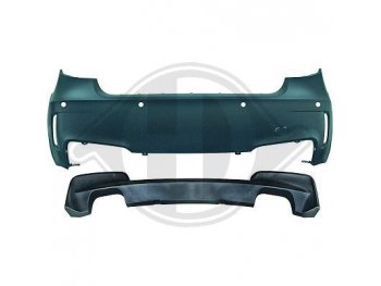 Бампер задний в стиле M1 для BMW 1 E87