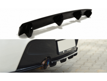 Накладка центральная на задний бампер Var2 от Maxton Design на BMW 1 F20 M-Power