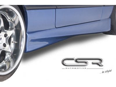 Накладки на пороги от CSR Automotive Var2 на BMW 3 E36