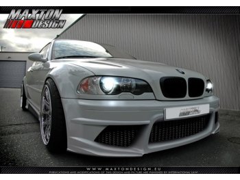 Бампер передний Generation V Look от Maxton Design на BMW 3 E46 Sedan / Touring