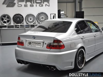 Бампер задний Prior-Design Exclusive на BMW 3 E46 (реплика)