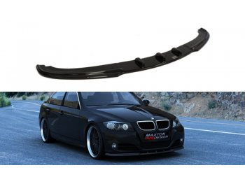 Накладка на передний бампер MAXTON Design для BMW 3 E90 / E91 рестайл