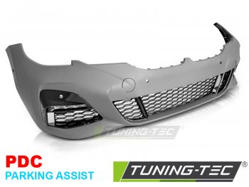 Бампер передний в стиле M-Tech под парктроники и PA от Tuning-Tec на BMW 3 G20 / G21