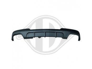 Накладка на задний бампер M-Performance от HD для BMW 5 F10 под 2 трубы