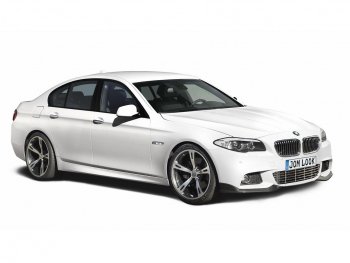 Накладки на пороги от Jom в стиле M-Tech на BMW 5 F10