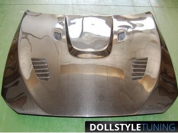 Капот карбоновый в стиле Vorsteiner для BMW 5 F10 (Испания)