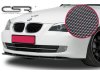 Накладка сплиттер на передний бампер под карбон от CSR Automotive для BMW 5 E60 / E61 рестайл