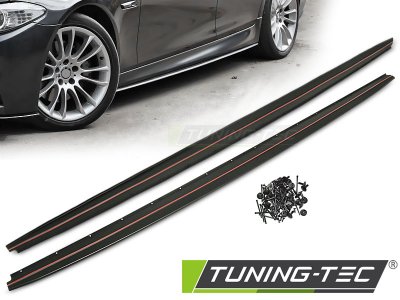 Накладки сплиттеры на пороги от Tuning-Tec M-Performance для BMW 5 F10 / F11 M-Tech