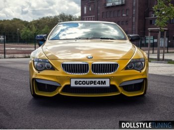 Бампер передний в стиле M4 Prior- Design на BMW 6 E63