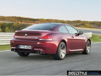 Бампер задний в стиле M6 на BMW 6 E63