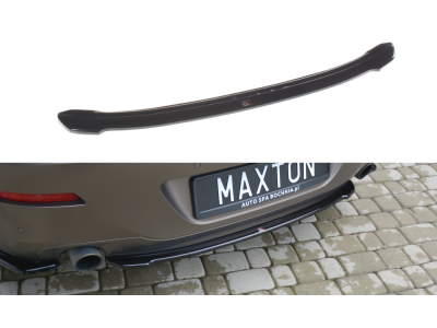 Сплиттер заднего бампера центральный Maxton Design для BMW 6 F06 Gran Coupe