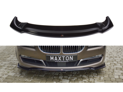 Сплиттер переднего бампера Maxton Design для BMW 6 F06 Gran Coupe