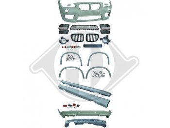 Аэродинамический обвес M-Tech Look от HD на BMW X1 E84