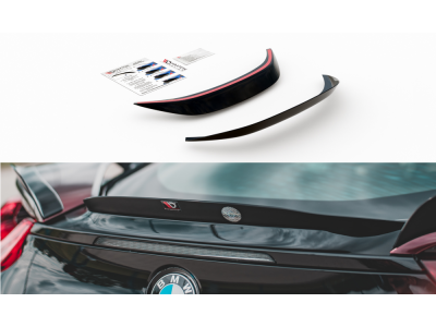 Сплиттер крышки багажника центральный Maxton Design для BMW i8