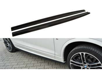 Сплиттеры на пороги от Maxton Design на BMW X3 F25 M-Paket / X4 F26 M-Paket