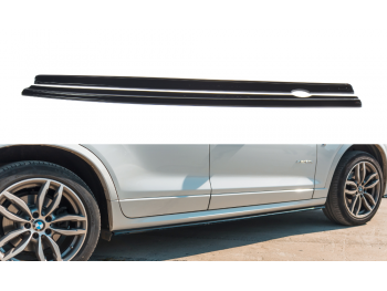 Сплиттеры на пороги от Maxton Design на BMW X3 F25 M-Paket Polift