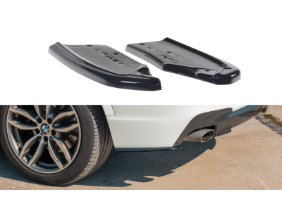 Сплиттеры на задний бампер боковые от Maxton Design на BMW X3 F25 M-Paket Polift