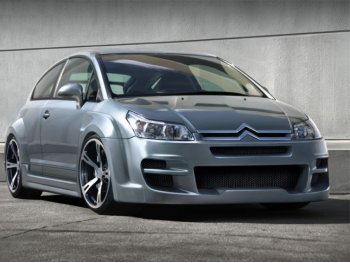 Комплект обвеса Sin Drome Wide от IbherDesign на Citroen C4 Coupe