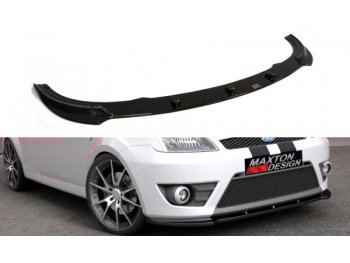 Накладка на передний бампер от Maxton Design для Ford Fiesta VI ST