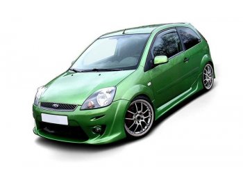 Накладки на пороги от Maxton Design на Ford Fiesta VI 3D