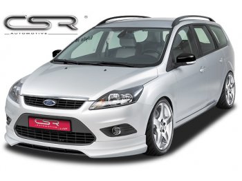 Накладка переднего бампера от CSR Automotive на Ford Focus II рестайл
